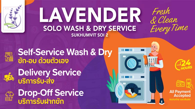 Lavender Solo Wash & Dry